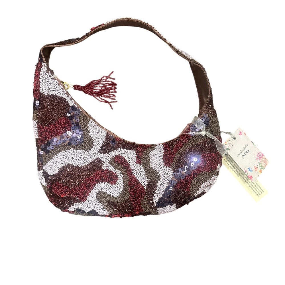 Viral Hand-Crafter Beaded Handbag